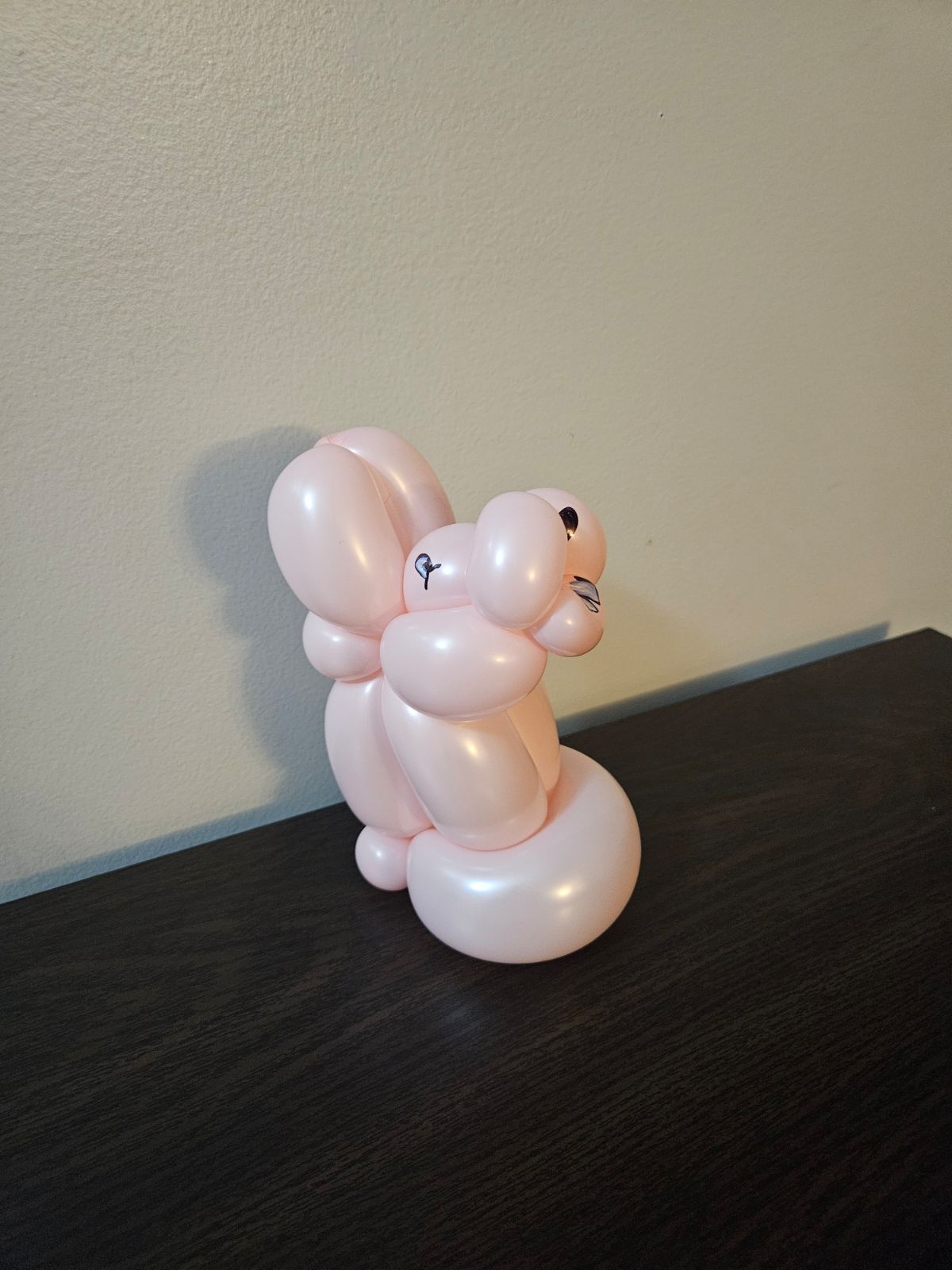 pink balloon bunny